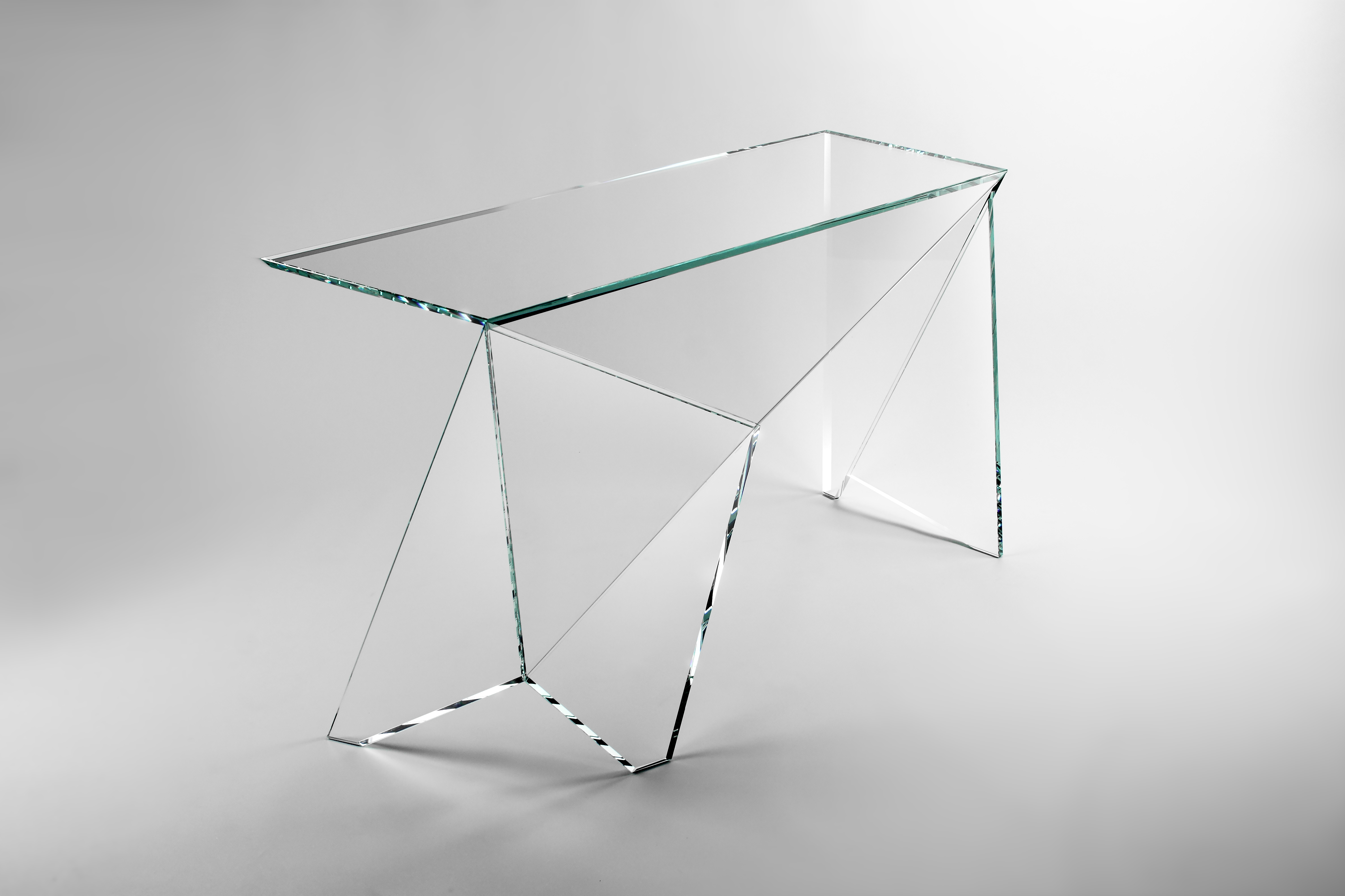 Origami slim desk - Barberini & Gunnell
