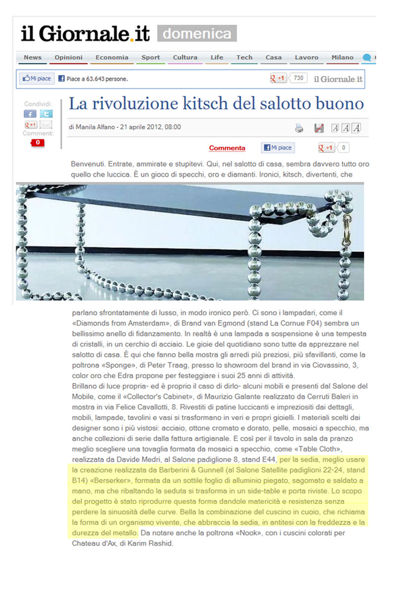 IL GIORNALE 04-2012